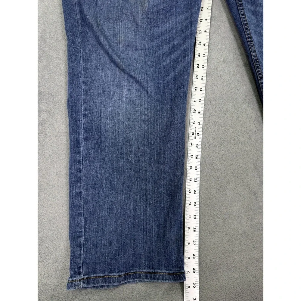 Levis Jeans Mens 44x30 Blue Medium Wash‎ Distressed Denim 559 Relaxed Straight